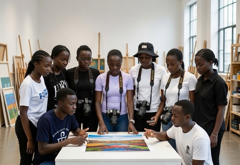 Artist residencies and mentorship